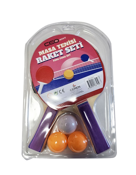 Ceo Sport Masa Tenisi Raketi Seti (Vtk-2305-090) CEO-SP0010Kalem Çantaları