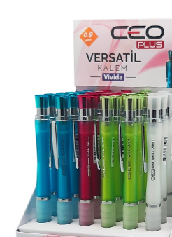 Ceo Versatil Şeffaf Renkli Gövde 0.7MmCeo Versatil Şeffaf Renkli Gövde 0.7Mm - Kirtasiyem.netVersatil ( Uçlu ) Kalemler