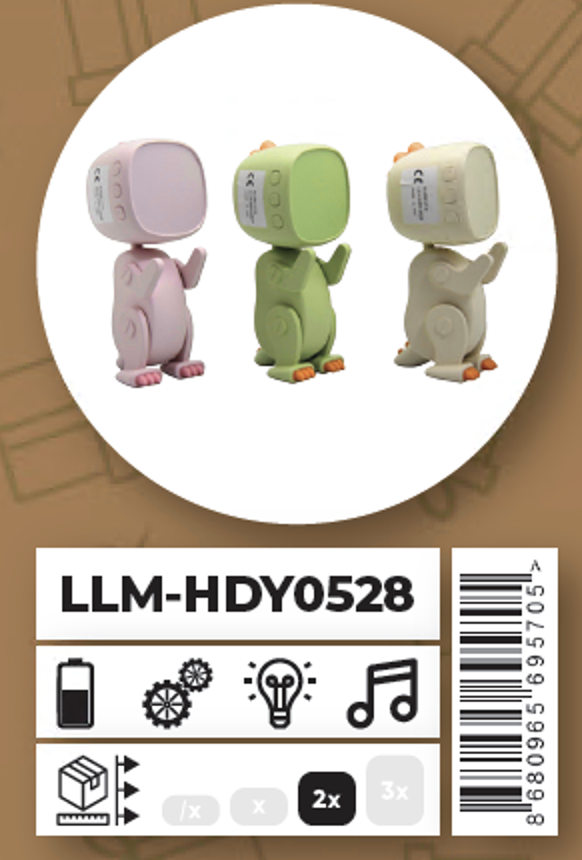 Ceren Dinazor Dijital Saat LLM-HDY0528Diğer Kırtasiye Ürünleri