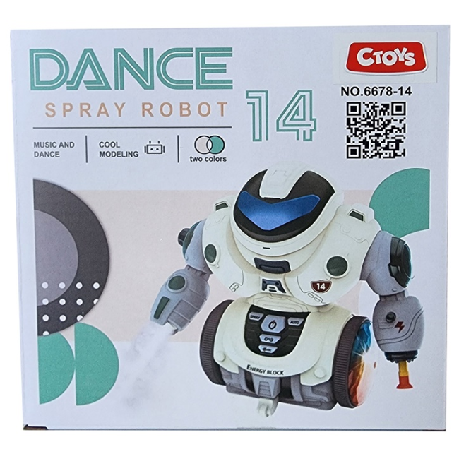 Ceren Dönen Sisli Robot Ctoy-6678-14Ceren Dönen Sisli Robot Ctoy-6678-14 - Kirtasiyem.netDiğer Oyuncak Ürünleri