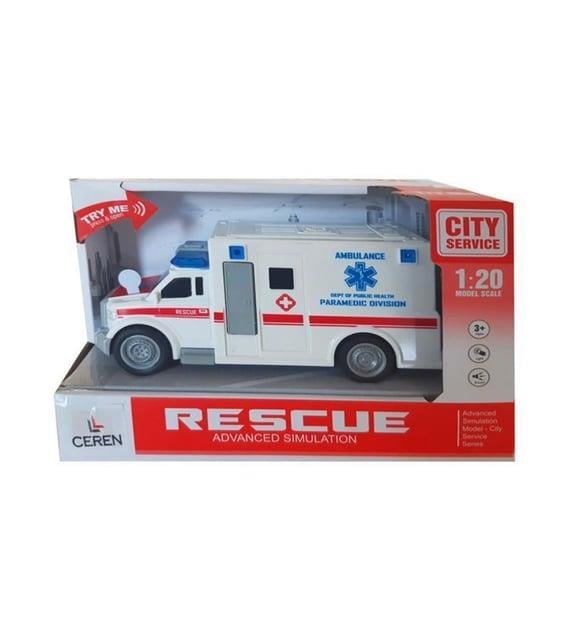 Ceren Işıklı Ve Sesli Ambulans Ctoy-Js126Ceren Işıklı Ve Sesli Ambulans Ctoy-Js126 - Kirtasiyem.netAkıl Oyunları
