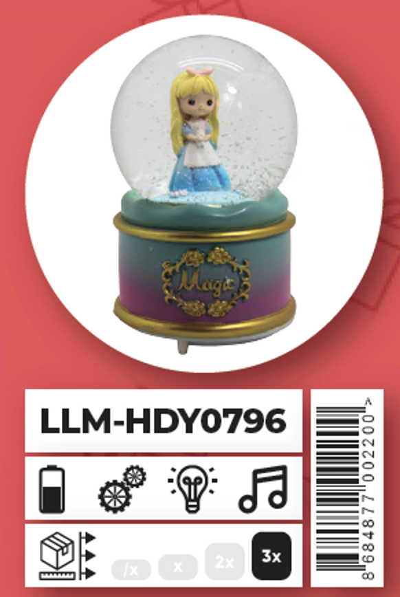 Ceren Kar Küresi Büyük Boy Magic LLM-HDY0796Diğer Kırtasiye Ürünleri
