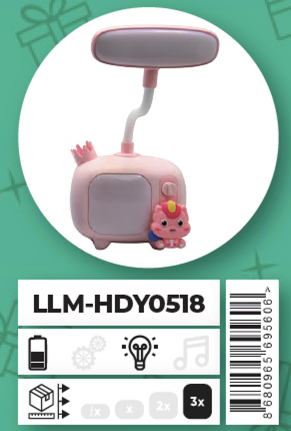 Ceren Unıcorn Led Gece Lambası LLM-HDY0518Diğer Kırtasiye Ürünleri