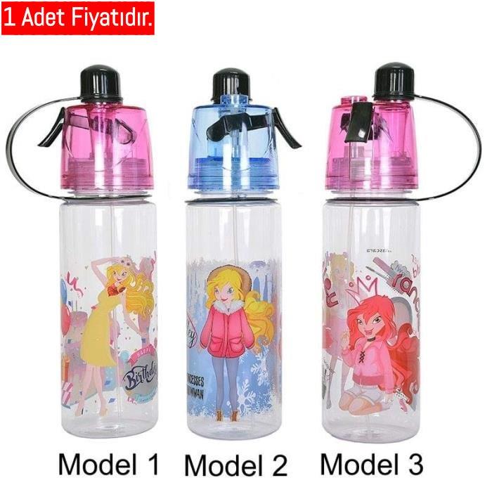 Çiftsan Spreyli Okul Matarası 500 Ml S-500 (1 Adet)Çiftsan Spreyli Okul Matarası 500 Ml S-500 - Kirtasiyem.netMataralar