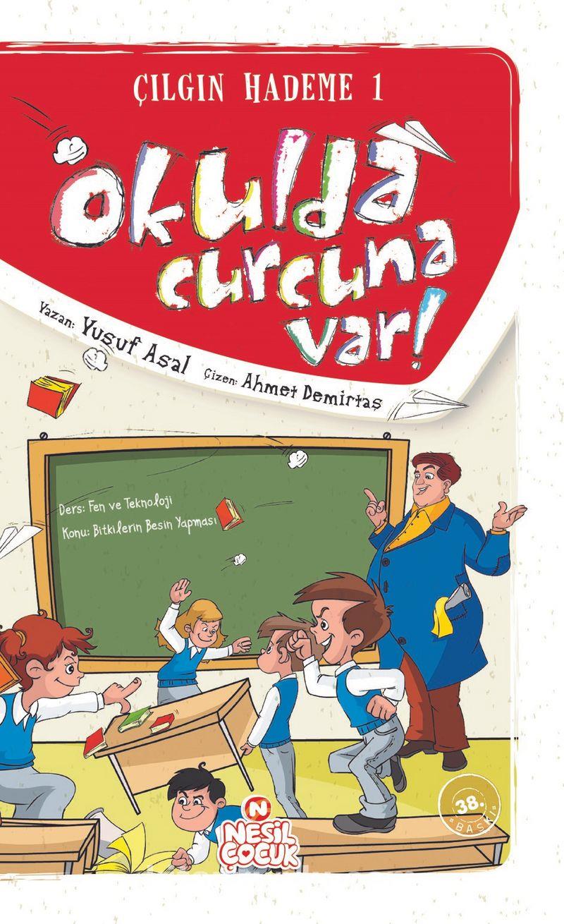 Çılgın Hademe 1 Okulda Curcuna Var! Yusuf AsalHikaye Kitabı Setleri