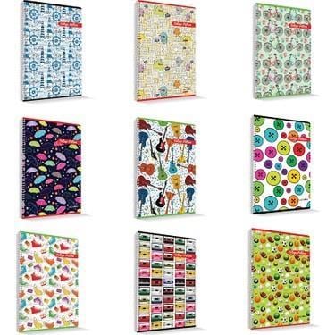 Çınar College Pattern Spiralli Defter P.P Kapak A4 100 Yaprak KareliÇınar College Pattern Spiralli Defter P.P Kapak A4 100 Yaprak Kareli - Kirtasiyem.netSpiralli Plastik Kapak Defterler