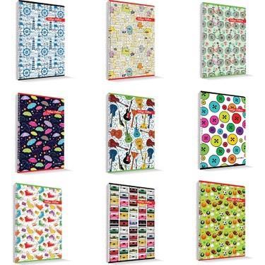 Çınar College Pattern Spiralli Defter P.P Kapak A4 60 Yaprak KareliÇınar College Pattern Spiralli Defter P.P Kapak A4 60 Yaprak Kareli - Kirtasiyem.netSpiralli Plastik Kapak Defterler