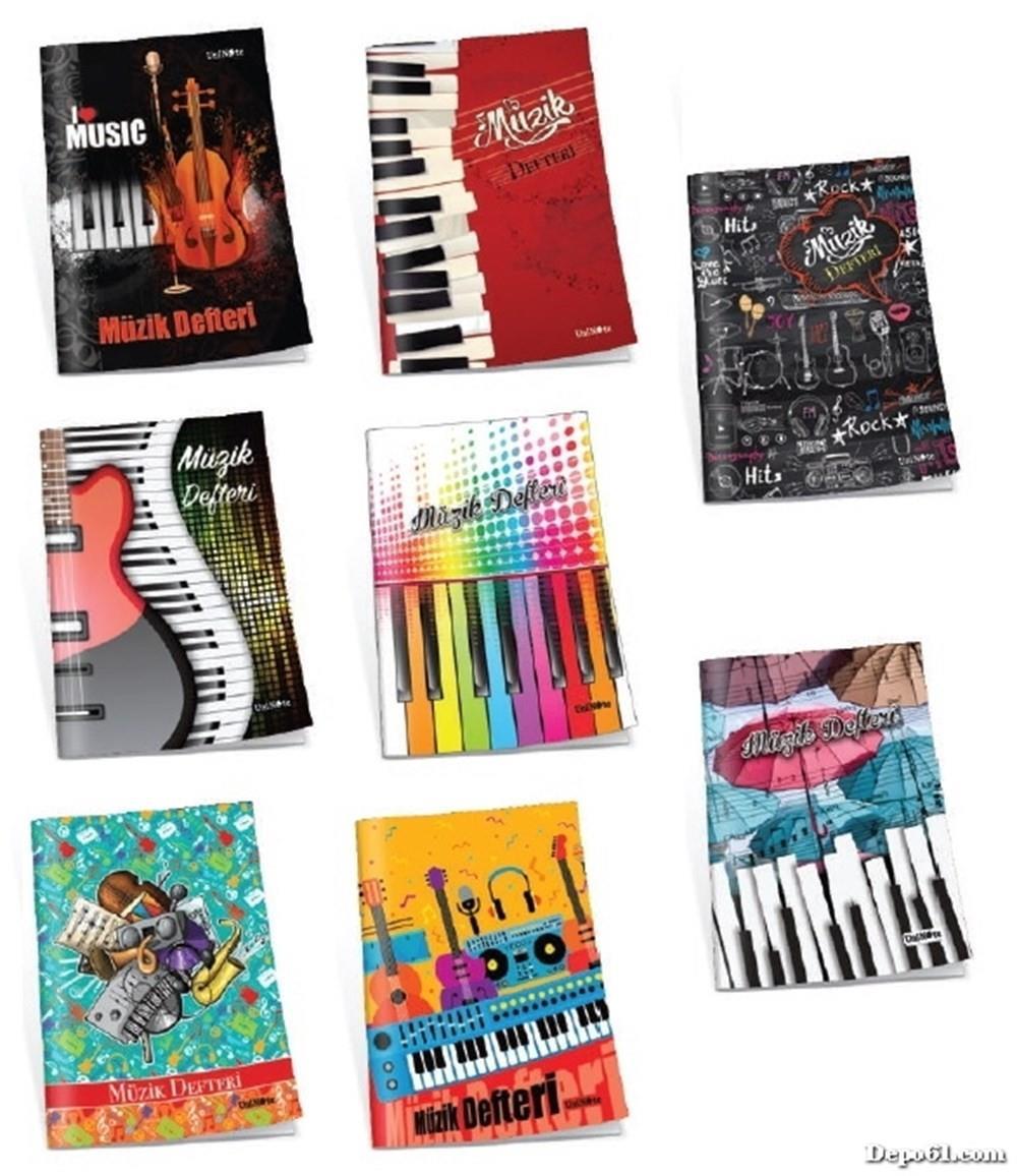 Çınar Müzik Defteri Dikişli Küçük 30 YaprakÇınar Müzik Defteri Dikişli Küçük 30 Yaprak - Kirtasiyem.netMüzik Defterleri