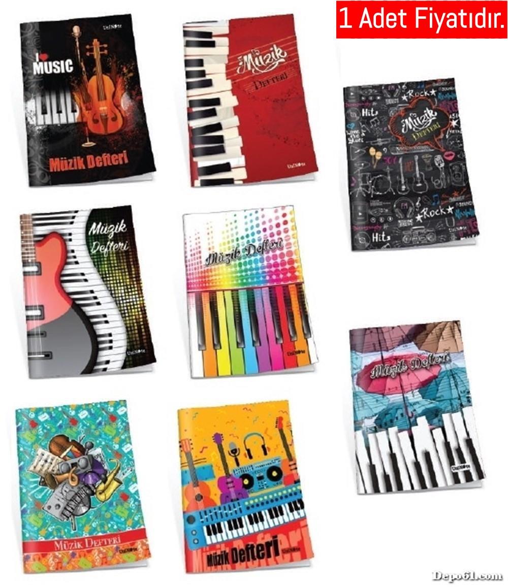 Çınar Müzik Defteri Dikişli Küçük Boy 20 Yaprak (1 Adet)Çınar Müzik Defteri Dikişli Küçük Boy 20 Yaprak (1 Adet) - Kirtasiyem.netMüzik Defterleri