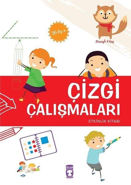Çizgi Çalışmalarım 36-48 AyÇizgi Çalışmalarım 36-48 Ay - Kirtasiyem.netOkul Öncesi 6 Ay - 5 Yaş 