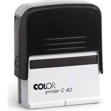 Colop Kaşe Printer Compact C 40 SiyahColop Kaşe Printer Compact C 40 Siyah - Kirtasiyem.netKaşeler