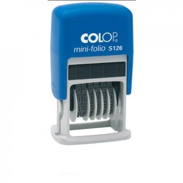Colop Kaşe S 126 Mini Otomatik Numaratör KaşeColop Kaşe S 126 Mini Otomatik Numaratör Kaşe - Kirtasiyem.netKaşeler