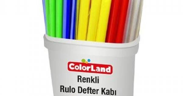 Colorland Rulo Defter Kabı Renkli 40X1,5 Mt _150Colorland Rulo Defter Kabı Renkli 40X1,5 Mt *150 - Kirtasiyem.netDefter Kapları