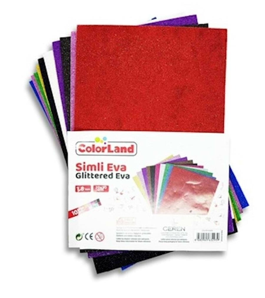 Colorland Simli Eva 20X30 Cm 1,8 MmColorland Simli Eva 20X30 Cm 1,8 Mm - Kirtasiyem.netEvalar