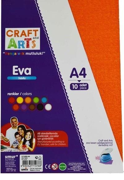 Craft&Arts Eva A4 Simli 10 LuCraft&Arts Eva A4 Simli 10 Lu - Kirtasiyem.net8.Sınıf