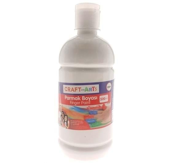 Craft&Arts Parmak Boya 500 Ml BeyazCraft&Arts Parmak Boya 500 Ml Beyaz - Kırtasiyem.netParmak Boyalar