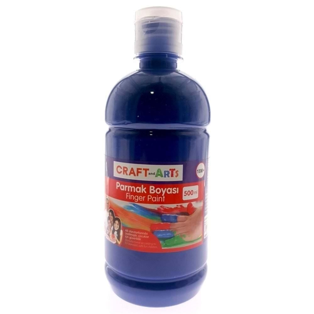 Craft&Arts Parmak Boya 500 Ml MaviCraft&Arts Parmak Boya 500 Ml Mavi - Kırtasiyem.netParmak Boyalar