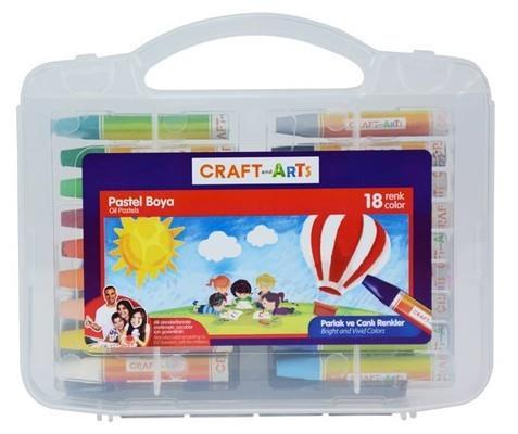 Craft&Arts Pastel Boya 18 Li U1918Craft&Arts Pastel Boya 18 Li U1918 - Kırtasiyem.netPastel Boyalar
