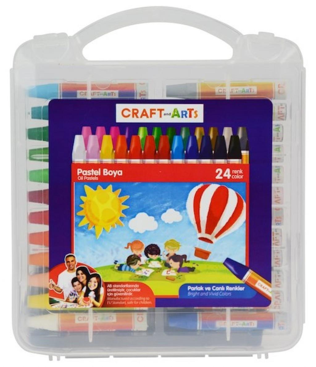 Craft&Arts Pastel Boya 24 Li U1924Craft&Arts Pastel Boya 24 Li U1924 - Kırtasiyem.netPastel Boyalar