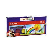 Craft&Arts Sulu Boya 12 Renk BüyükCraft&Arts Sulu Boya 12 Renk Büyük - Kırtasiyem.netSulu Boyalar