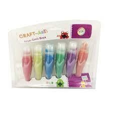 Craft&Arts Sulu Boya Fırçalı Simli Boya 6*25 MlCraft&Arts Sulu Boya Fırçalı Simli Boya 6*25 Ml - Kırtasiyem.netSulu Boyalar