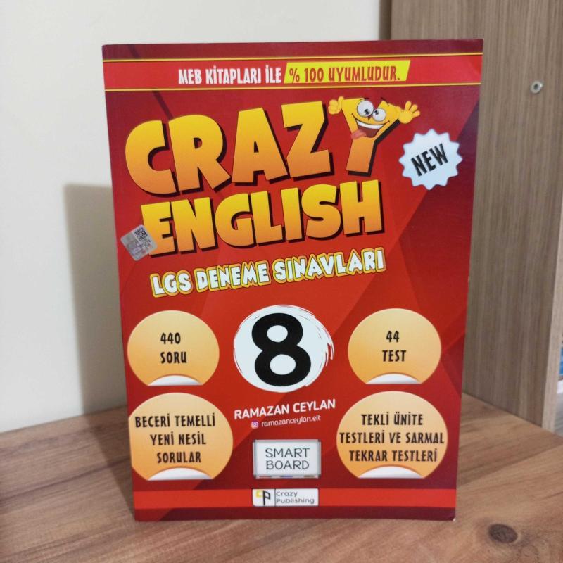 Crazy Publishing 8.Sınıf Crazy English Exam Deneme SınavıCrazy Publishing 8.Sınıf Crazy English Exam Deneme Sınavı - Kirtasiyem.net8.Sınıf