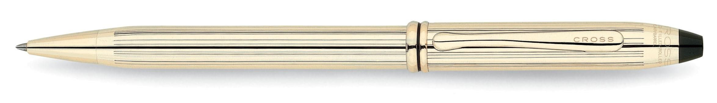 Cross Tükenmez Kalem 702 Townsend 10 Kt.Altın KaplamaCross Tükenmez Kalem 702 Townsend 10 Kt.Altın Kaplama - Kirtasiyem.netTükenmez Kalemler