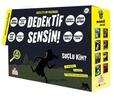Dedektif Sensin (8 Kitap) /Nesil ÇocukDedektif Sensin (8 Kitap) /Nesil Çocuk - Kirtasiyem.netHikaye Kitabı Setleri