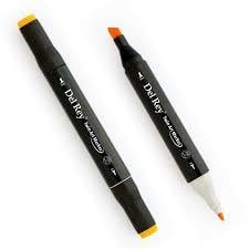 Del Rey Twin Marker Yr23 Orange 02 10 Yr23 DİĞER ÇİZİM KALEMLERİ