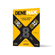 Denemax 8. Sınıf İnkılap Tarihi 20 Lı Akıllı Deneme5.Sınıf
