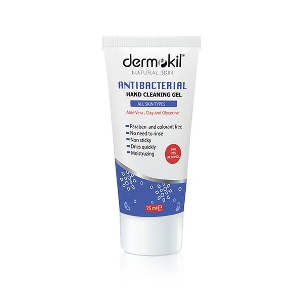 Dermokil Dezenfekte El Temizleme Jeli 75MlDermokil Dezenfekte El Temizleme Jeli 75Ml - Kirtasiyem NetTemizlik