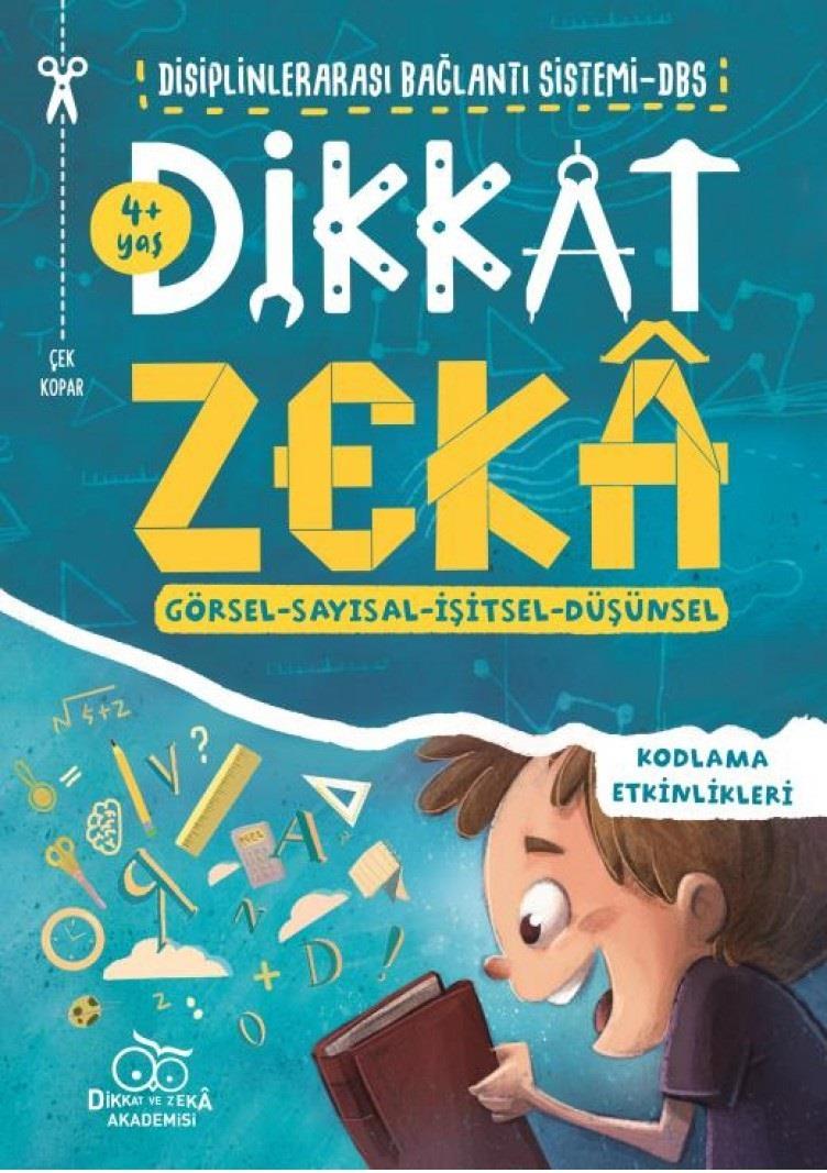 Dikkat Zeka (4 Yaş) Mehmet Türkdoğan, Savaş ÖzdemirDikkat Zeka (4 Yaş) Mehmet Türkdoğan, Savaş Özdemir - Kirtasiyem.netEğitici Kitaplar