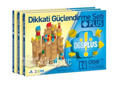 Dikkati Güçlendirme Seti Plus 7 Yaş 3 KitapDikkati Güçlendirme Seti Plus 7 Yaş 3 Kitap - Kirtasiyem.netEğitici Kitaplar