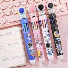 Dinamik Astronot Çoklu 10 Renk Tükenmez Kalem 36/864 EMR-8248.Sınıf