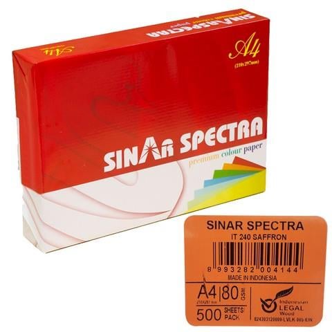Doğan A4 80 Gr Renkli Sinar Spectra 500 Lü Safran IT-240Doğan A4 80 Gr Renkli Sinar Spectra 500 Lü Safran IT-240 - Kirtasiyem.netRenkli Fotokopi Kağıtları