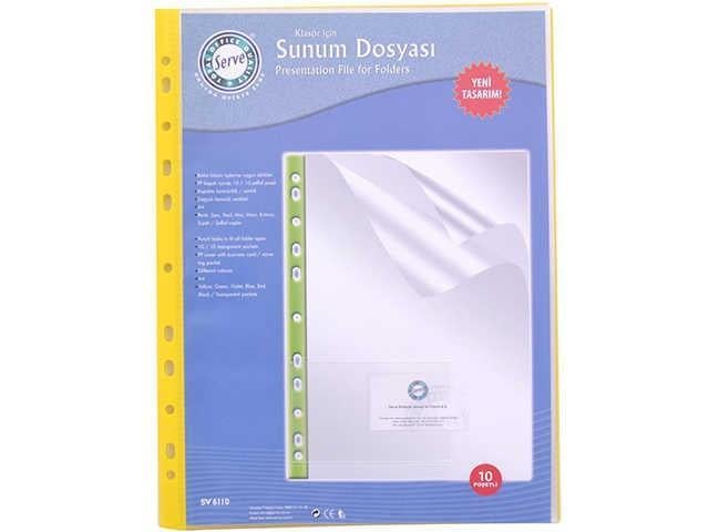 Dosya Tanıtım Kataloğu Cepli Sv-6110Dosya Tanıtım Kataloğu Cepli Sv-6110 - Kirtasiyem.netSunum Dosyaları