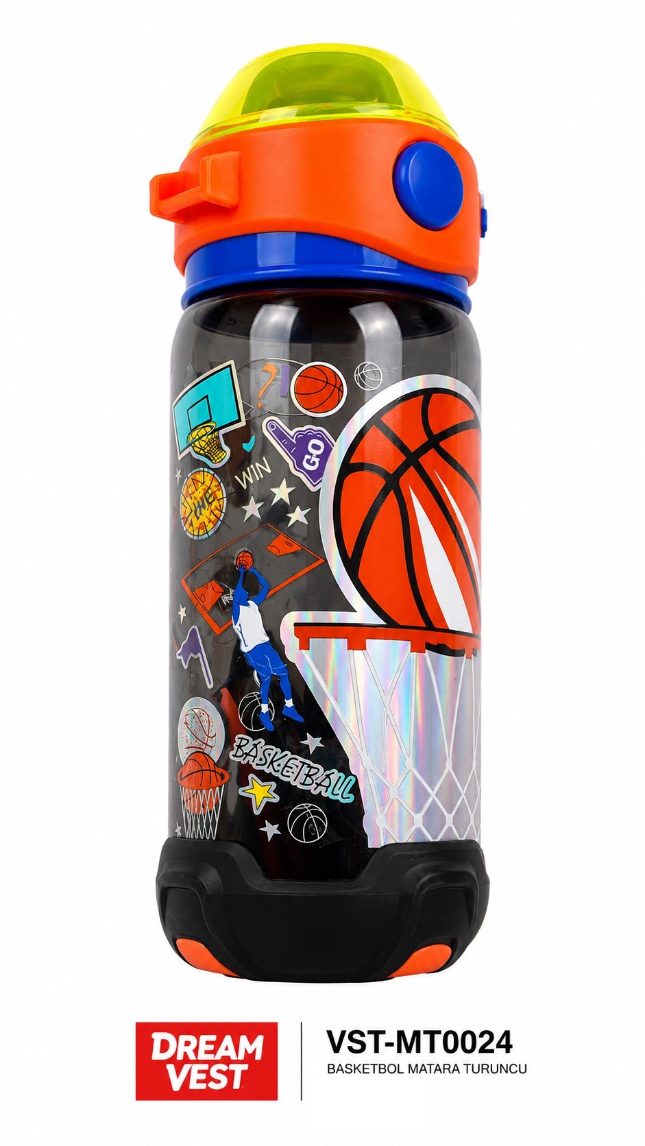 Dream Vest Basketbol Matara Turuncu VST-MT0024Okul Çantaları