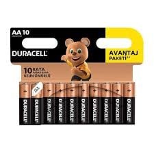 Duracell Pil Kalem Aa 10Lu BlisterPil