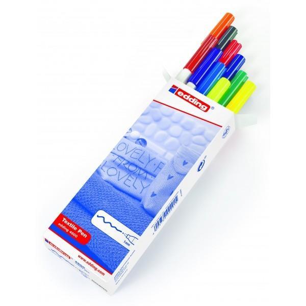 Edding 4600 Kumaş Boyama Kalemi 4 Lü Blister Pastel RenklerEdding 4600 Kumaş Boyama Kalemi 4 Lü Blister Pastel Renkler - Kırtasiyem.netKumaş Boyaları