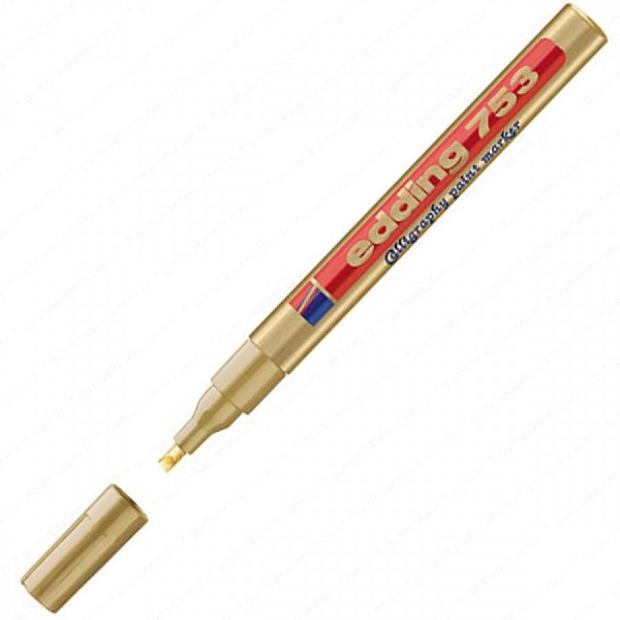 Edding Boya Dekorasyon Markörü Altın (E-753)Edding Boya Dekorasyon Markörü Altın (E-753) - Kirtasiyem.netMarkörler