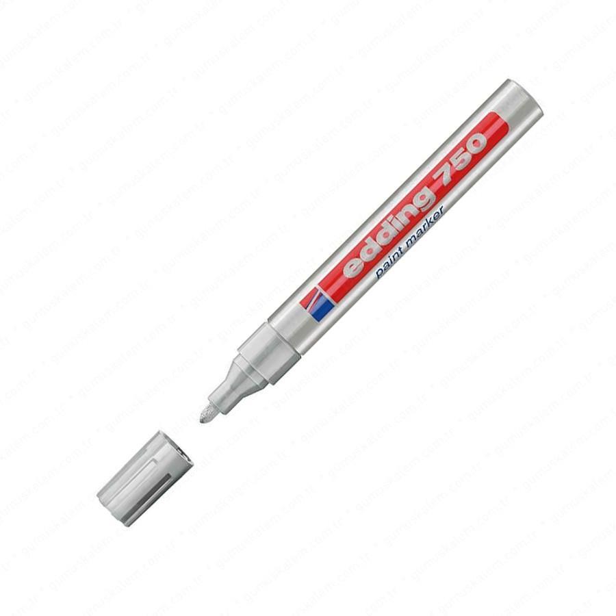 Edding Boya Dekorasyon Markörü Gümüş (E-750) Edding Boya Dekorasyon Markörü Gümüş (E-750)  - Kirtasiyem.netMarkörler