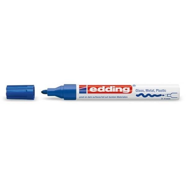 Edding Boya Dekorasyon Markörü Mavi (E-750) Edding Boya Dekorasyon Markörü Mavi (E-750)  - Kirtasiyem.netMarkörler