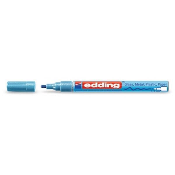Edding Boya Dekorasyon Markörü Metalik Açık Mavi (E-751)Edding Boya Dekorasyon Markörü Metalik Açık Mavi (E-751) - Kirtasiyem.netMarkörler