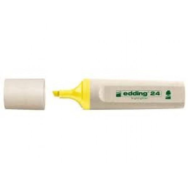 Edding Çevre(Ecoline) Fosforlu Kalem 24 Sarı Edding Çevre(Ecoline) Fosforlu Kalem 24 Sarı  - Kirtasiyem.netFosforlu Kalemler