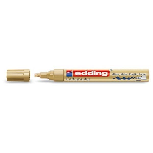 Edding Kaligrafi Kalemi Altın 755Edding Kaligrafi Kalemi Altın 755 - Kirtasiyem.netKaligrafi Kalemleri