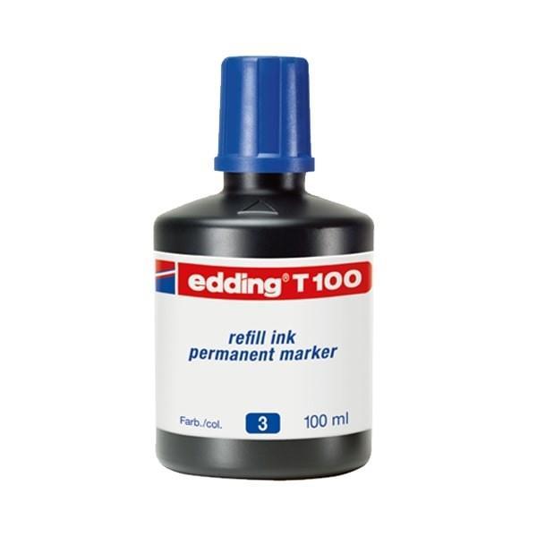 Edding Markör Mürekkebi Edding 100 Ml Mavi T100Edding Markör Mürekkebi Edding 100 Ml Mavi T100 - Kirtasiyem.netMarkör  Mürekkebi