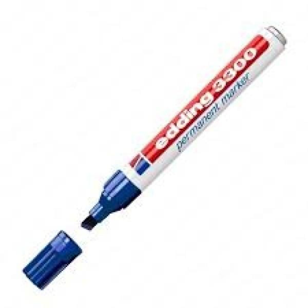 Edding Permanent Markör Kesik Uç 5 Mm Mavi ((E-330)0) Edding Permanent Markör Kesik Uç 5 Mm Mavi ((E-330)0)  - Kirtasiyem.netParmanent Ve Markörler