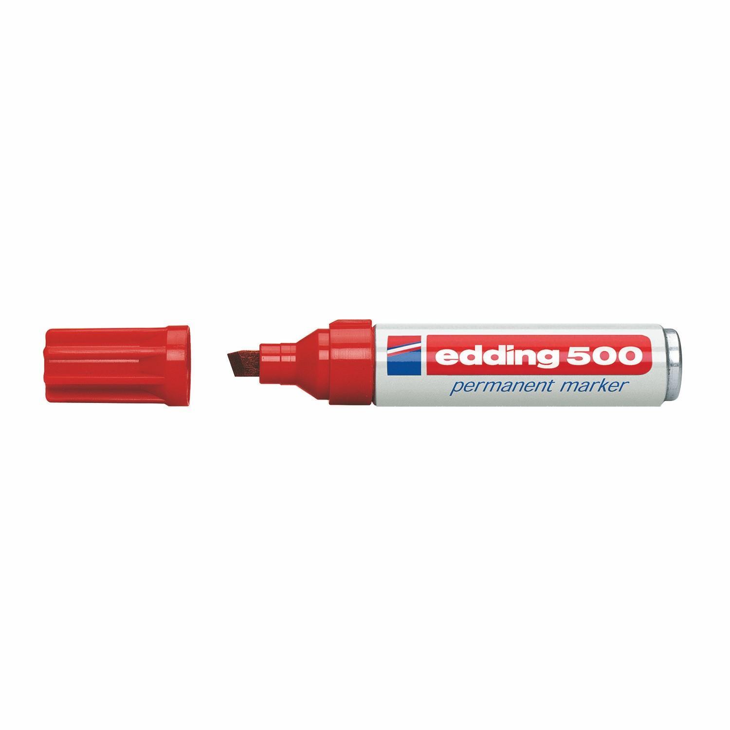 Edding Permanent Markör Kırmızı (E-500)Edding Permanent Markör Kırmızı (E-500) - Kirtasiyem.netParmanent Ve Markörler