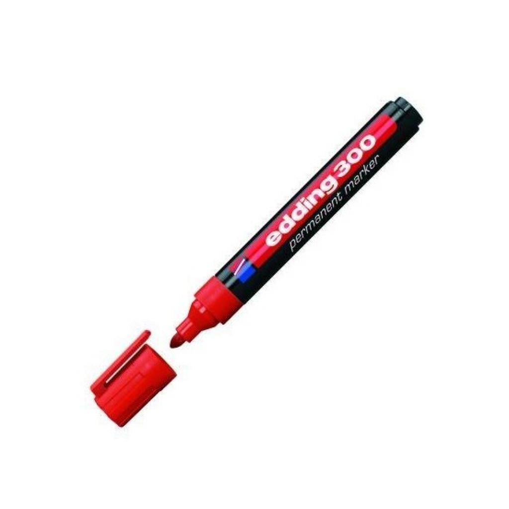 Edding Permanent Markör Yuvarlak Uç 3 Mm Kırmızı (E-300) Edding Permanent Markör Yuvarlak Uç 3 Mm Kırmızı (E-300)  - Kirtasiyem.netParmanent Ve Markörler