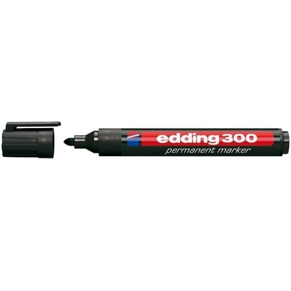 Edding Permanent Markör Yuvarlak Uç 3 Mm Siyah (E-300)Edding Permanent Markör Yuvarlak Uç 3 Mm Siyah (E-300) - Kirtasiyem.netParmanent Ve Markörler